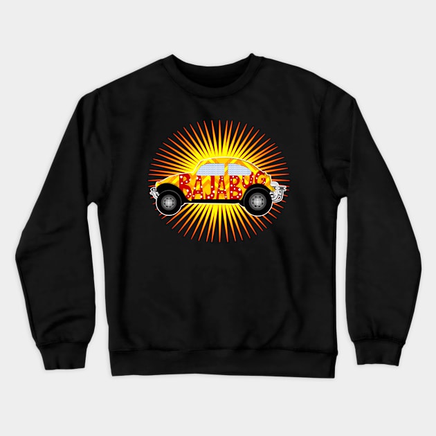 Baja Bug Crewneck Sweatshirt by scoffin